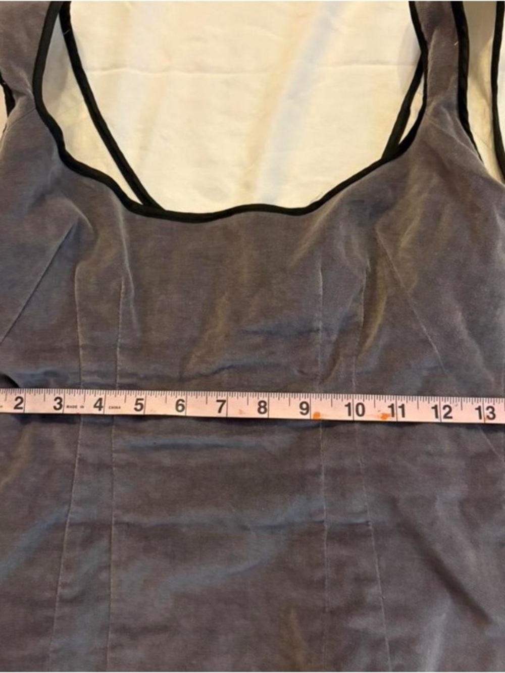 ULTRA RARE Tracy Feith purple/gray corset zip up top ASO Piper Halliwell Charmed - Picture 2 of 6